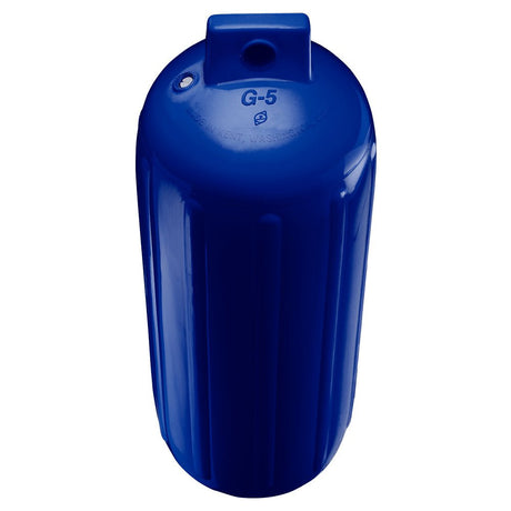 Polyform G-5 Twin Eye Fender 8.8" x 26.8" - Cobalt Blue w/Adapter - Life Raft Professionals