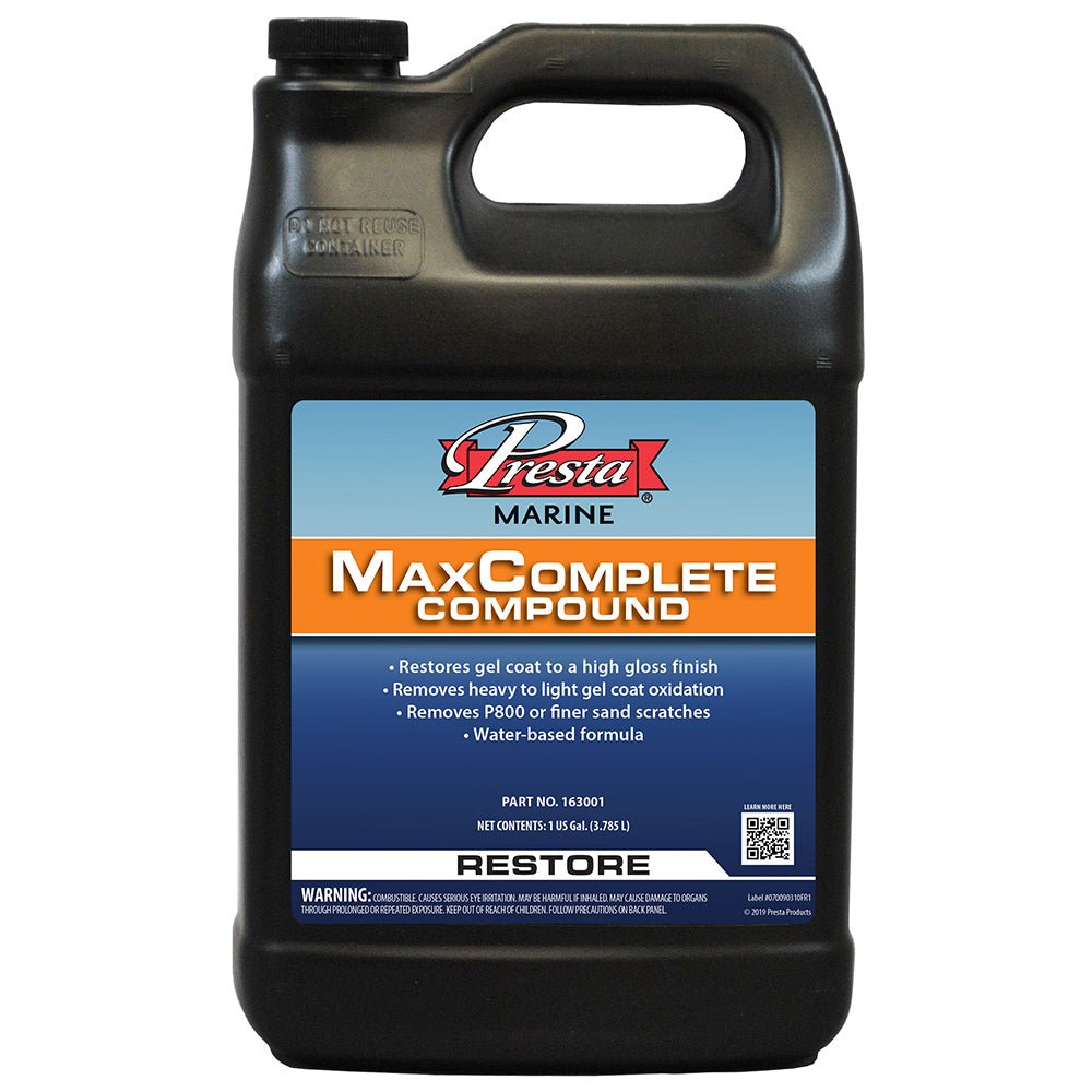 Presta MaxComplete Compound - 1-Gallon - Life Raft Professionals