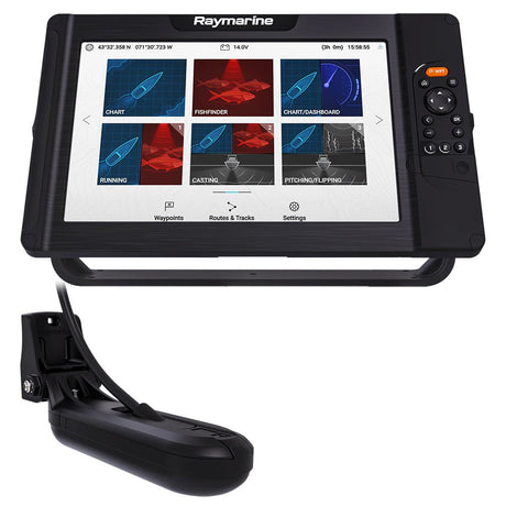 Raymarine Element 12 HV Combo w/HV-100 Transducer Nav+ US Canada Chart [E70536-05-NAG] - Life Raft Professionals