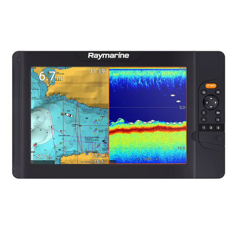 Raymarine Element 12 S w/Navionics+ US Canada Chart - No Transducer [E70535-00-NAG] - Life Raft Professionals