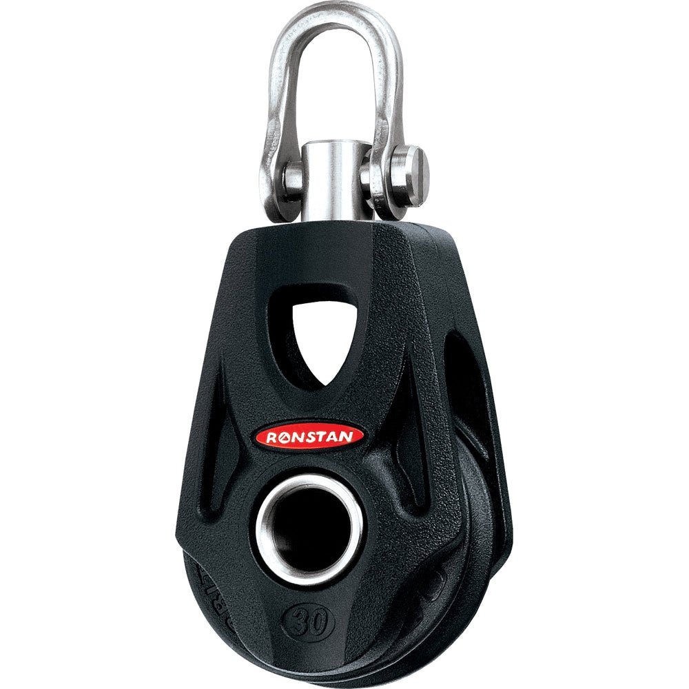 Ronstan Series 30 Ball Bearing Orbit Block - Single - Becket - Swivel Shackle Head - Life Raft Professionals