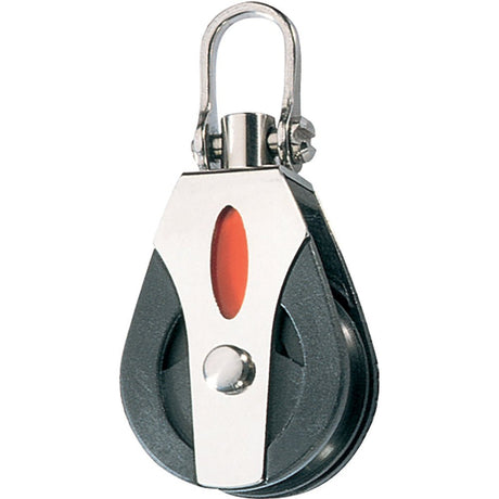 Ronstan Series 30 Utility Ball Bearing Block - Single, Swivel Shackle Head - Life Raft Professionals