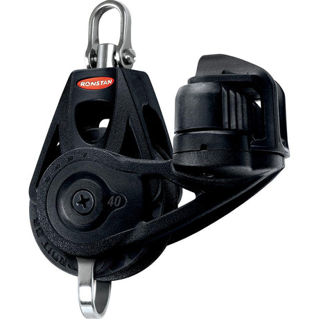 Ronstan Series 40 Ball Bearing Orbit Block - Single - Becket - Cleat - Swivel Head - Life Raft Professionals