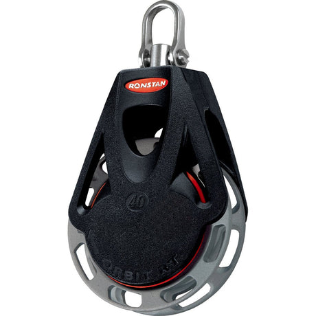 Ronstan Series 40 Ratchet Orbit Block - Single - Auto - Swivel Shackle Head - Life Raft Professionals