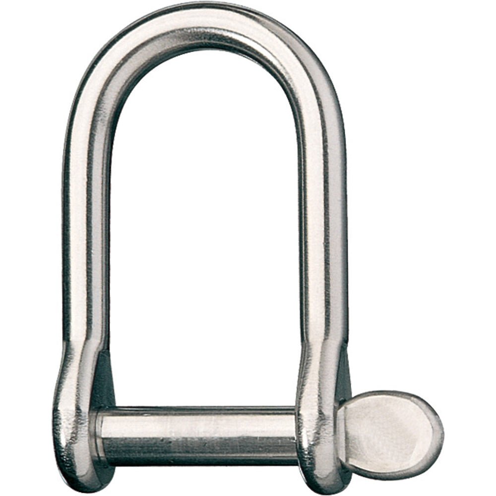 Ronstan Wide Dee Shackle - 1/4"Pin - 1-17/32"L x 1-7/32"W - Life Raft Professionals