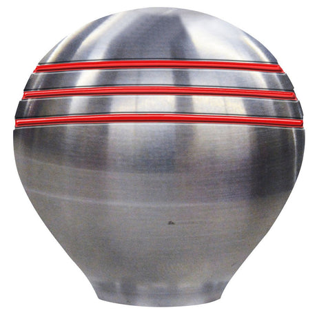 Schmitt Ongaro Throttle Knob - 1-" - Red Grooves - Life Raft Professionals