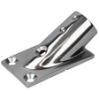 Sea-Dog Rail Base Fitting Rectangular Base 30 316 Stainless Steel - 1-7/8" x 3-3/16" - 1" OD - Life Raft Professionals