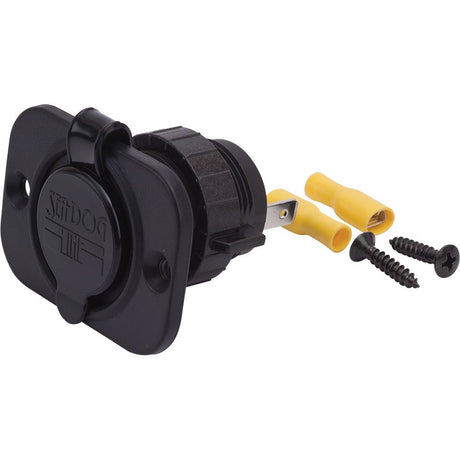 Sea-Dog Round Power Socket - 12V - Life Raft Professionals