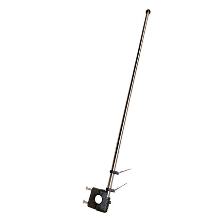 Sea-Dog Stainless Steel Rail Mount Flagpole - 30" - Life Raft Professionals