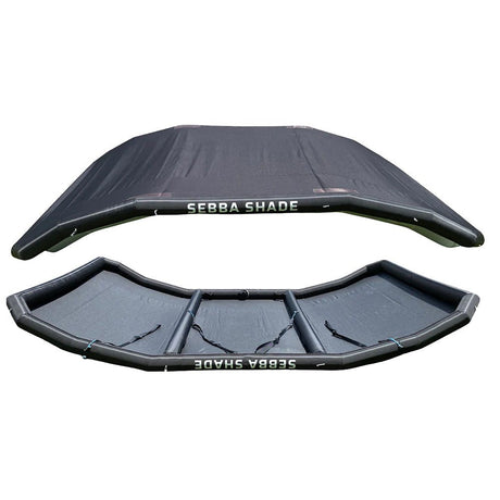 Sebba Shade 6 x 9 ft. Black Sun Shade f/Boats Up To 28' - Life Raft Professionals