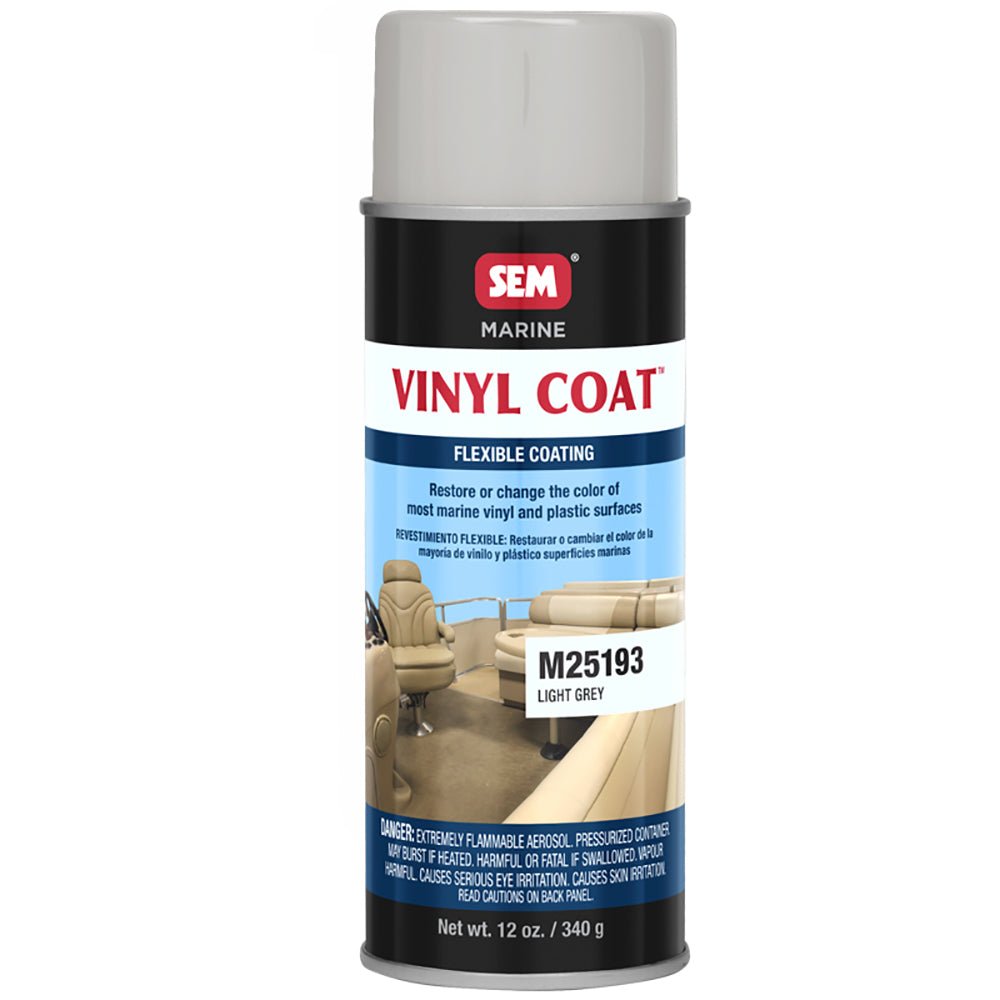 SEM Vinyl Coat - Light Grey - 12oz - Life Raft Professionals