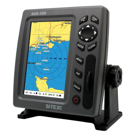 SI-TEX SAS-300 AIS Class B AIS Transceiver w/Internal GPS Antenna [SAS-300-1] - Life Raft Professionals