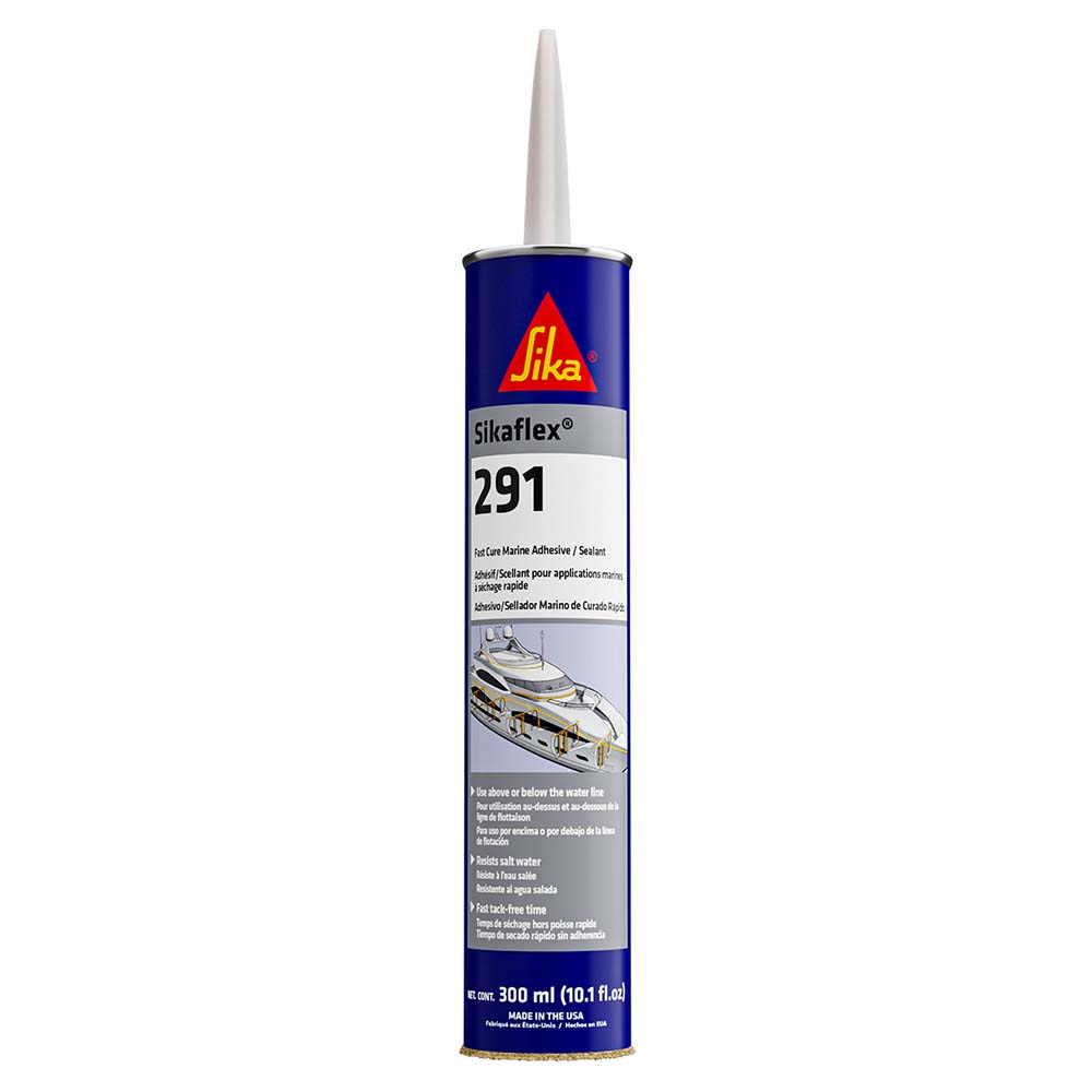 Sika Sikaflex 291 Fast Cure Adhesive Sealant 10.3oz(300ml) Cartridge - White - Life Raft Professionals