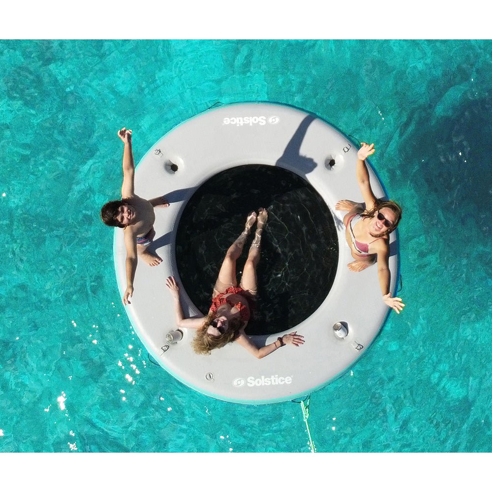 Solstice Watersports 8 Circular Mesh Dock - Life Raft Professionals