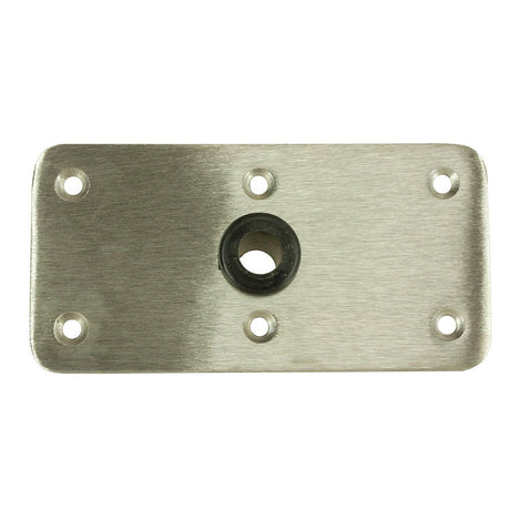 Springfield KingPin 4" x 8" - Stainless Steel - Rectangular Base (Standard) - Life Raft Professionals