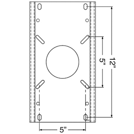 Springfield Trac-Lock Swivel/Slide Non-Locking Mount f/2-7/8" Post - Life Raft Professionals