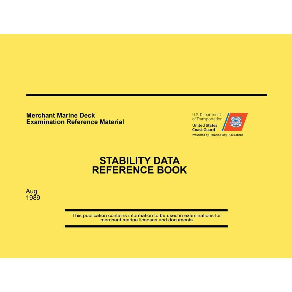 Stability Data Reference Book Aug 89 Version - Life Raft Professionals