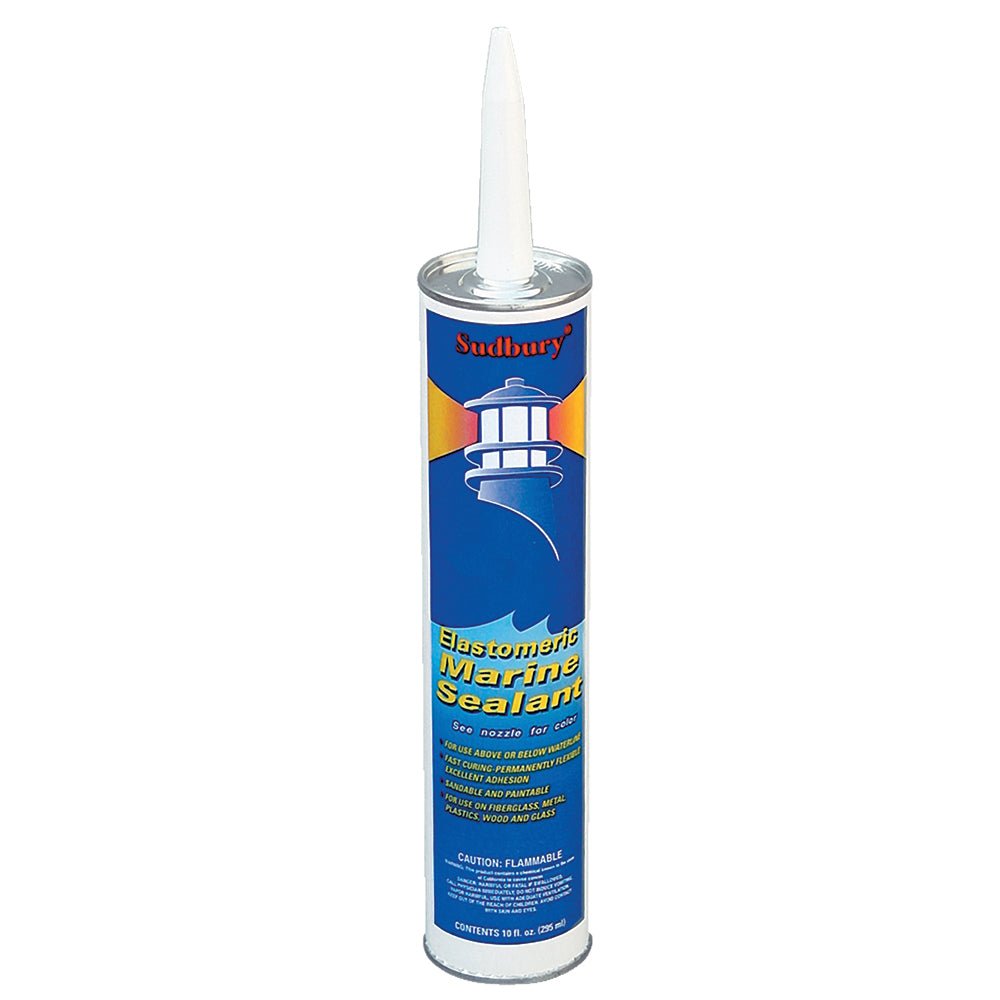 Sudbury Elastomeric Marine Sealant - 10oz Cartridge - White - Life Raft Professionals