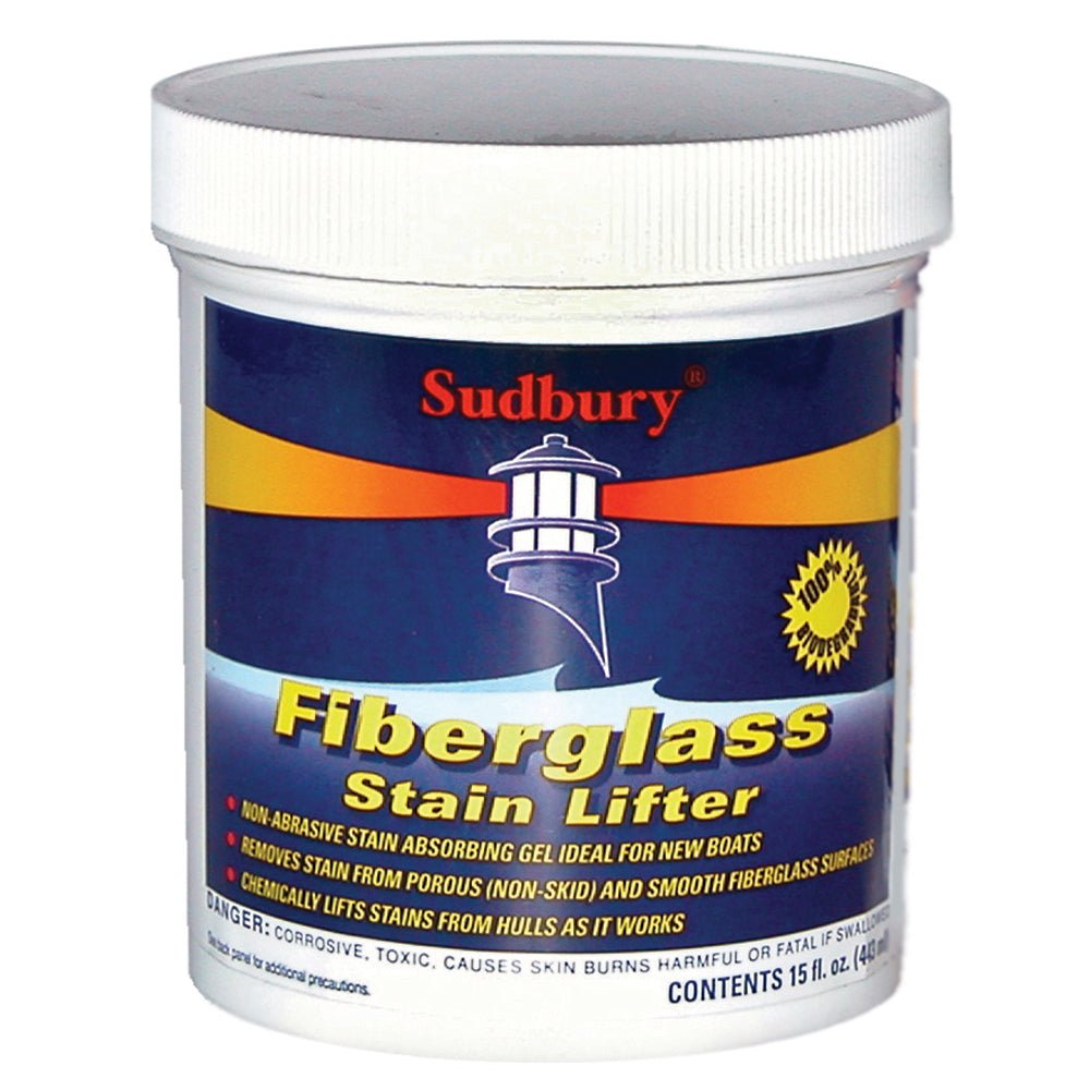 Sudbury Fiberglass Stain Lifter - Pint (16oz) - Life Raft Professionals