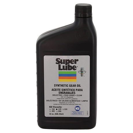 Super Lube Synthetic Gear Oil IOS 220 - 1qt - Life Raft Professionals