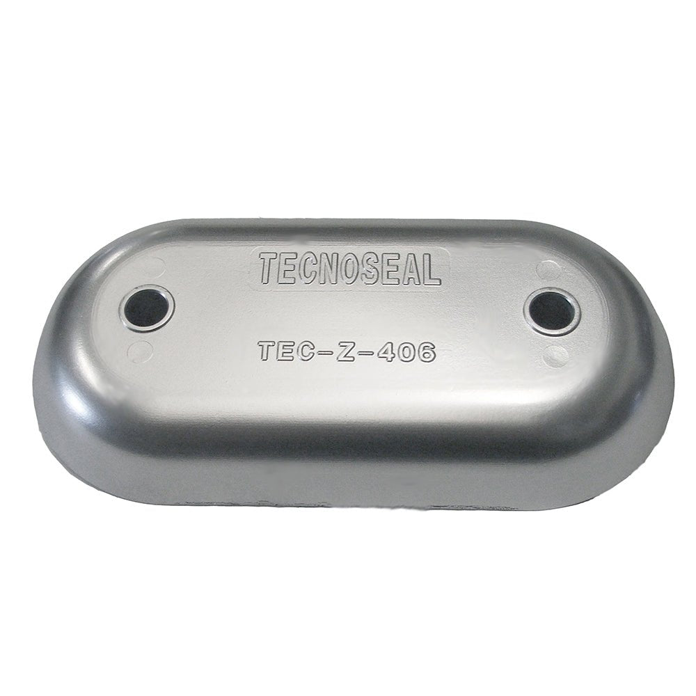 Tecnoseal Magnesium Hull Plate Anode 8-3/8" x 4-1/32" x 1-1/16" - Life Raft Professionals