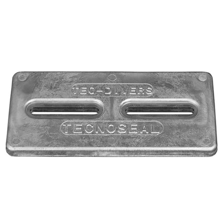 Tecnoseal Rectangular Zinc Plate Anode w/Inserts - 12" x 6" x 1" - Life Raft Professionals