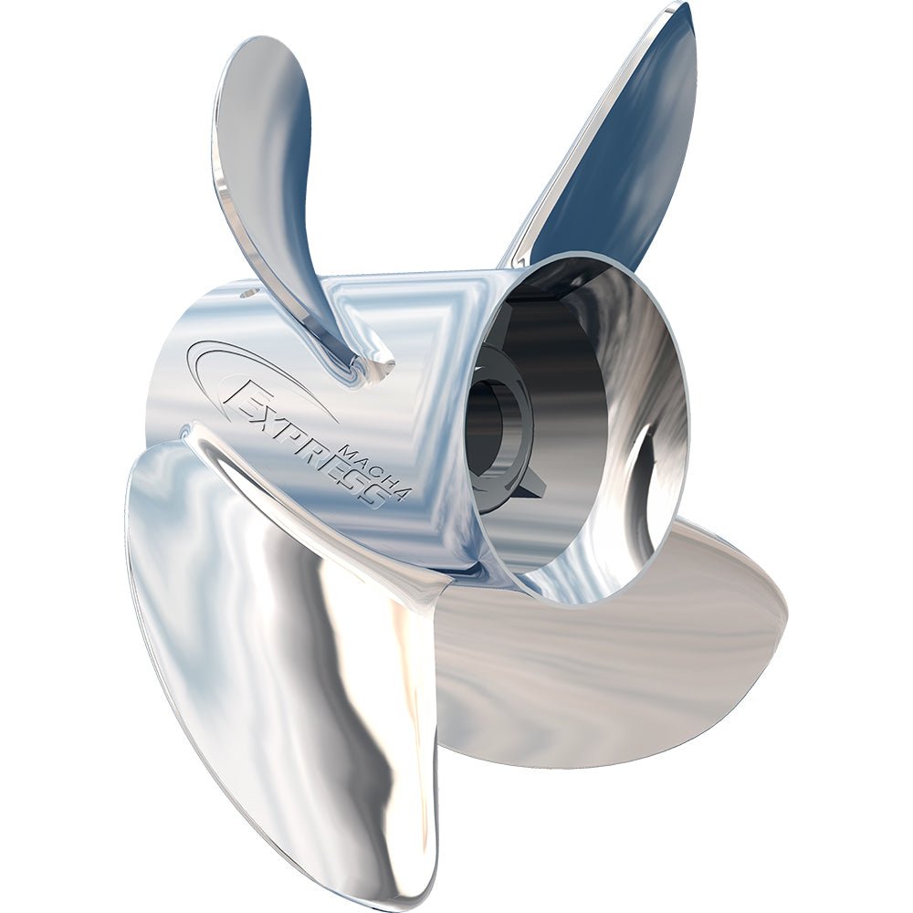 Turning Point Express Mach4 - Right Hand - Stainless Steel Propeller - EX-1513-4 - 4-Blade - 15.3" x 13 Pitch - Life Raft Professionals