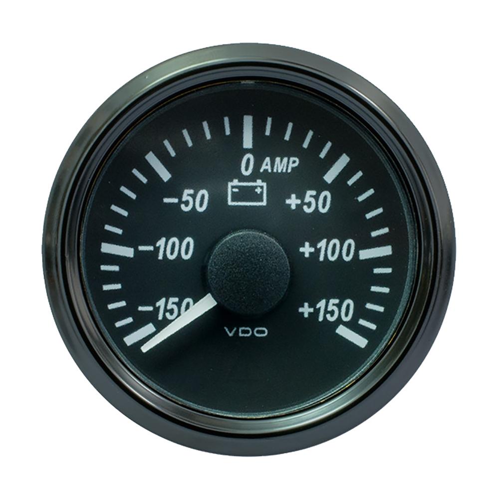 VDO SingleViu 52mm (2-1/16") Ammeter - 150 AMP [A2C3833060030] - Life Raft Professionals