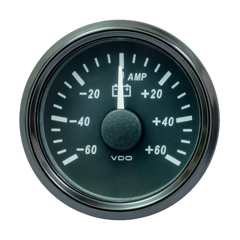 VDO SingleViu 52mm (2-1/16") Ammeter - 60 AMP [A2C3833080030] - Life Raft Professionals