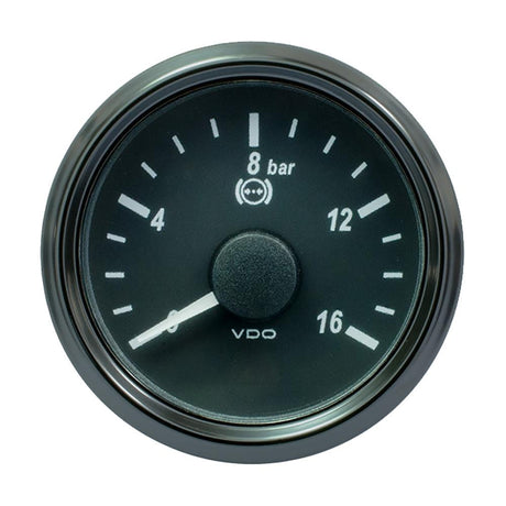 VDO SingleViu 52mm (2-1/16") Brake Pressure Gauge - 16 Bar - 0-4.5V [A2C3832710030] - Life Raft Professionals