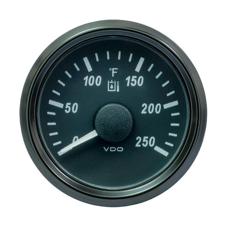 VDO SingleViu 52mm (2-1/16") Hydraulic Oil Temp. Gauge - 250F - 291-22 Ohm [A2C3916310030] - Life Raft Professionals