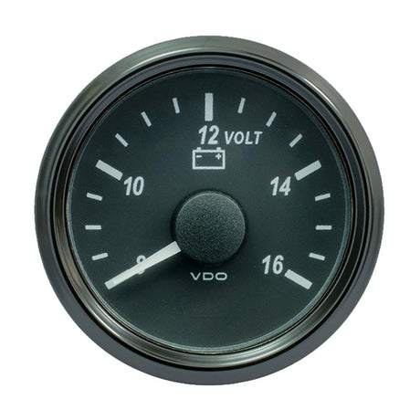 VDO SingleViu 52mm (2-1/16") Voltmeter f/12V Systems [A2C3832770030] - Life Raft Professionals