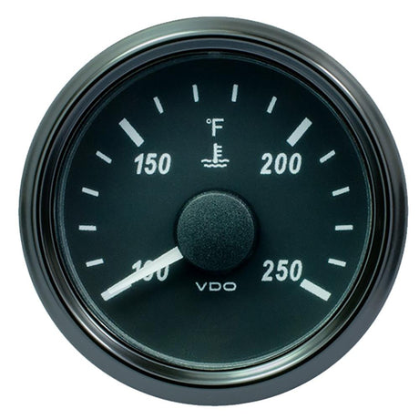 VDO SingleViu 52mm (2-1/16") Water Temp. Gauge - 250 F - 291-22 OHM [A2C3833350030] - Life Raft Professionals