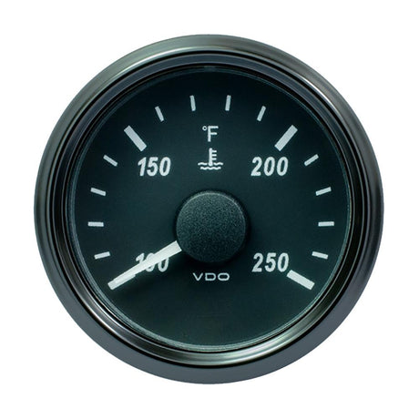 VDO SingleViu 52mm (2-1/16") Water Temperature Gauge - 250F - 450-30 Ohm [A2C3833340030] - Life Raft Professionals