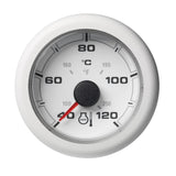 Veratron 52MM (2-1/16") OceanLink Coolant Temperature Gauge - 120C/250F - White Dial Bezel [A2C1065970001] - Life Raft Professionals