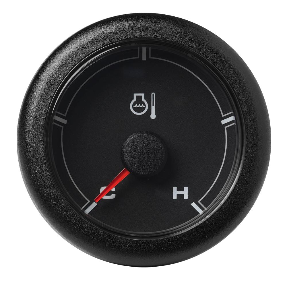 Veratron 52MM (2-1/16") OceanLink Coolant Temperature Gauge (250F) - Black Dial Bezel [A2C1065980001] - Life Raft Professionals