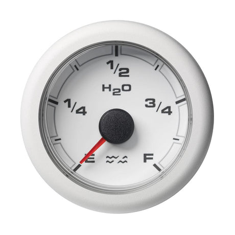 Veratron 52MM (2-1/16") OceanLink Waste Water Gauge - White Dial Bezel [A2C1065900001] - Life Raft Professionals