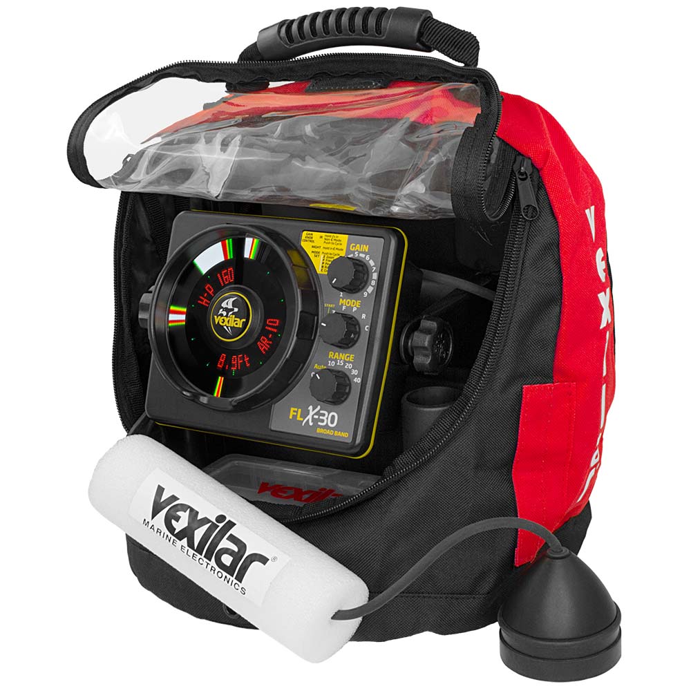 Vexilar FLX-30BB Pro Pack II Broadband Ice-Ducer w/Soft Pack [PPLI30BB] - Life Raft Professionals