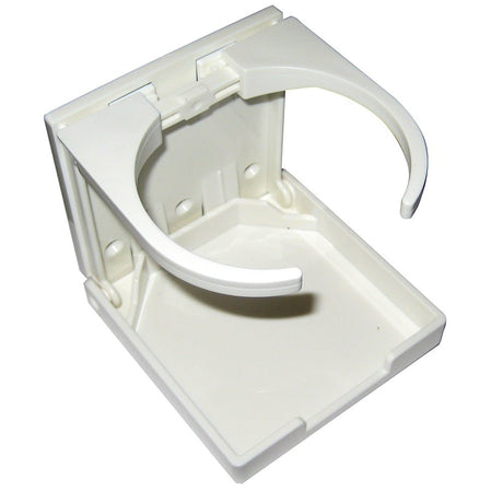 Whitecap Folding Drink Holder - White Nylon - Life Raft Professionals