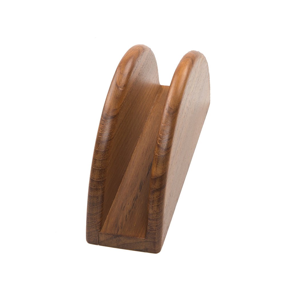 Whitecap Teak Napkin Holder - Life Raft Professionals