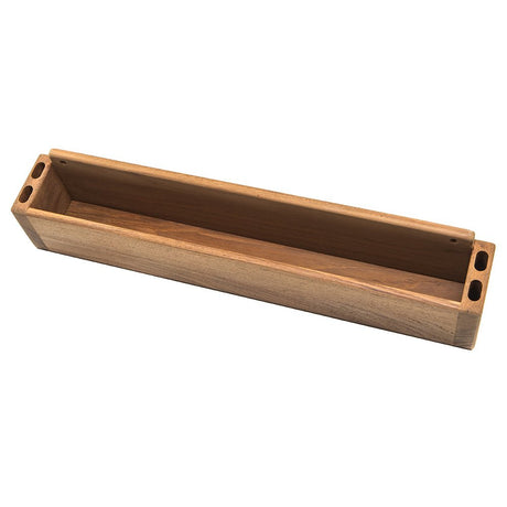 Whitecap Teak Navigation Tray - Life Raft Professionals