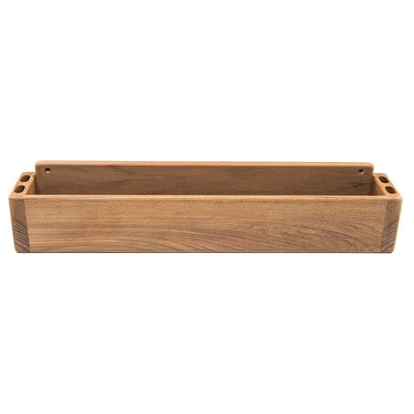 Whitecap Teak Navigation Tray - Life Raft Professionals