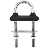 Wichard Black Watertight U-bolt - 5mm Diameter - 13/64" - 60mm Length - 2-23/64" - Life Raft Professionals