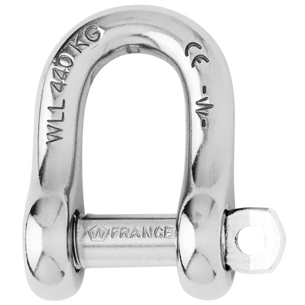 Wichard Captive Pin D Shackle - Diameter 4mm - 5/32" - Life Raft Professionals