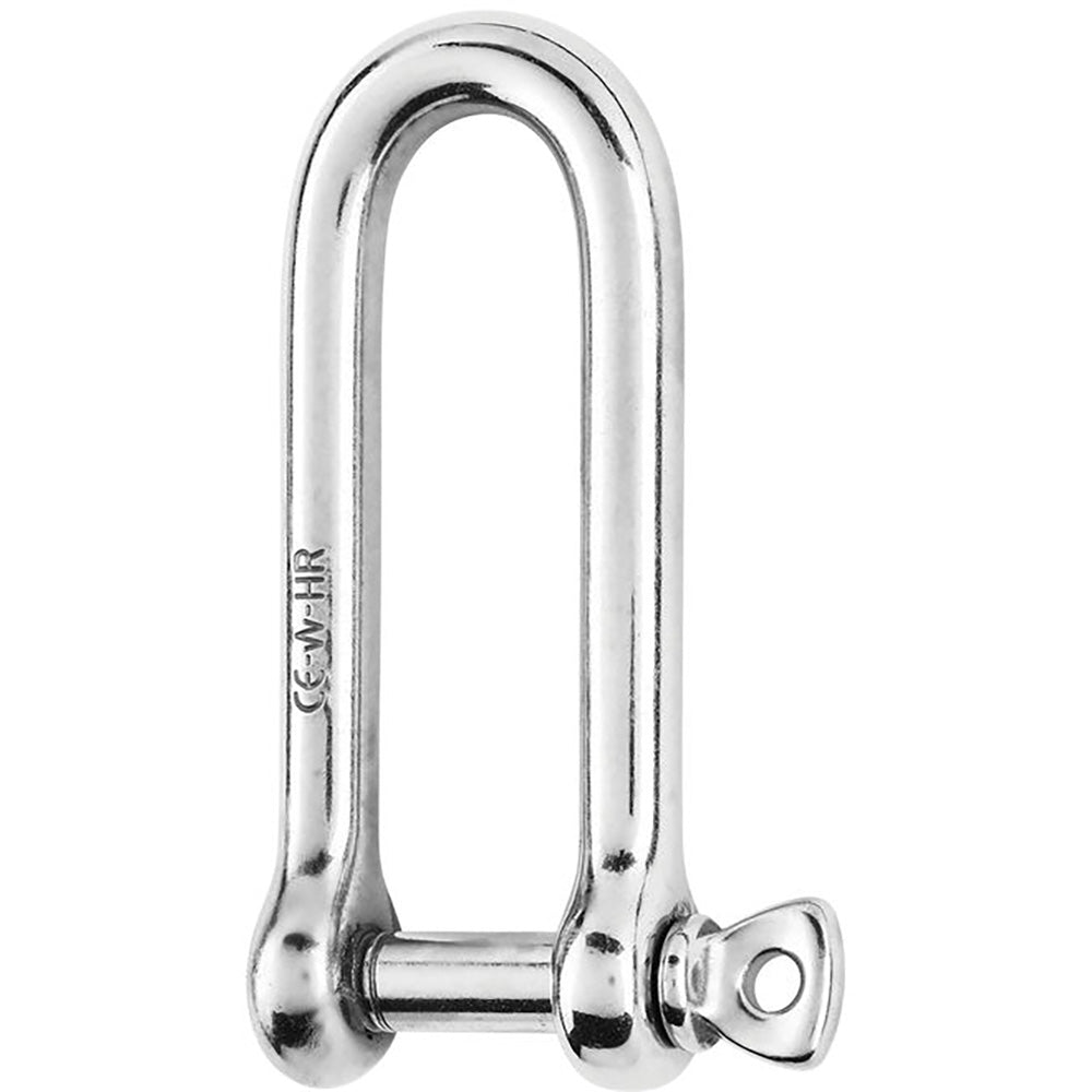 Wichard HR Long D Shackle - 10mm Diameter - 25/64" - Life Raft Professionals