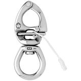 Wichard HR Quick Release Snap Shackle With Large Bail -145mm Length - 5-45/64" - Life Raft Professionals