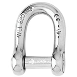 Wichard Self-Locking Allen Head Pin D Shackle - 8mm Diameter - 5/16" - Life Raft Professionals