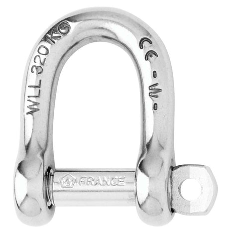 Wichard Self-Locking D Shackle - Diameter 8mm - 5/16" - Life Raft Professionals