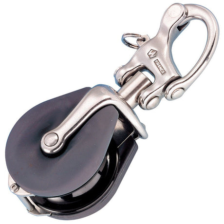 Wichard Snatch Block w/Snap Shackle - Max Rope Size 12mm (15/32") - Life Raft Professionals